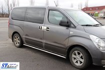Hyundai H300, H1, Starex 2008-2020 Seitliche Rohre BB001 (2 Stk., Edelstahl) Foto 2
