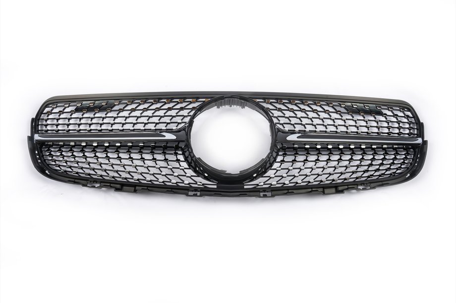 Mercedes GLC X253 2015-2022 Frontgrill Diamond Black (2015-2019) Foto 2