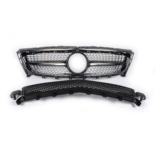 Frontgrill 2011-2014 (Diamond Silver) Mercedes CLS C218 2011-2018 Foto 2