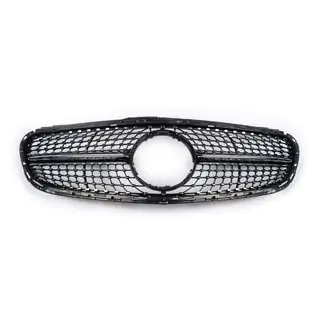 Frontgrill Diamond Black (für Avantgarde und AMG-Line, 2013-2016) Foto 2