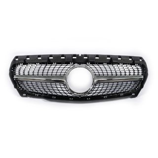 Frontgrill (2013-2016, Diamond Silver) Mercedes CLA C117 2013-2019 Foto 2