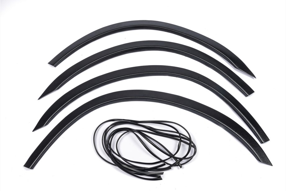 Ford Transit 2000–2014 Kotflügelverbreiterungen 2006-2013 (kurzer Radstand, 4 Stk, schwarz) Image