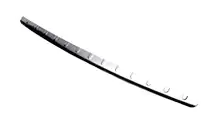 Audi A3 2012-2020 Heckstoßstangenschutz Carmos Edelstahl Foto 1