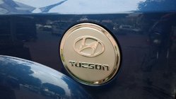 Hyundai Tucson JM 2004- Tankabdeckung Edelstahl Foto 6