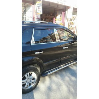 Edelstahl Säulenabdeckungen Hyundai Tucson JM 2004- Foto 2