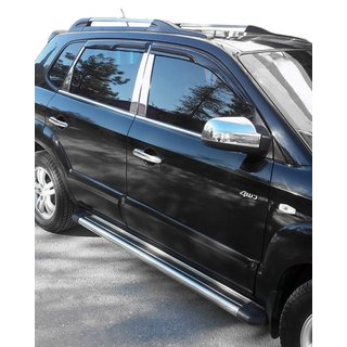 Edelstahl Säulenabdeckungen Hyundai Tucson JM 2004- Foto 1