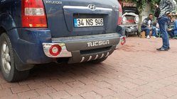 Hyundai Tucson JM 2004- Sonderangebot! Heckschutzleiste R001 (neu aus der Ausstellung) Foto 5