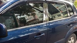 Hyundai Tucson JM 2004- Windabweiser (4 Stk, Perflex Sport) Foto 10