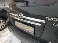 Hyundai Tucson JM 2004- Kennzeichenleiste (Kunststoff) Foto 2