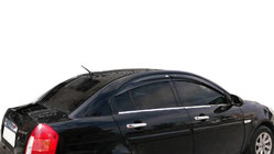 Hyundai Accent 2006-2010 Windabweiser (4 Stk, Perflex Sport) Foto 1