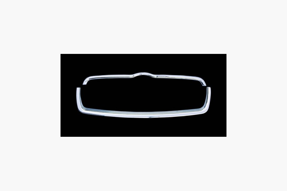 Hyundai Accent 2006-2010 Zierleisten um den Kühlergrill (ABS, Chrom) Image
