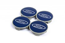 Ford Felgendeckel 54.5/50mm blau (4 Stk) Foto 1