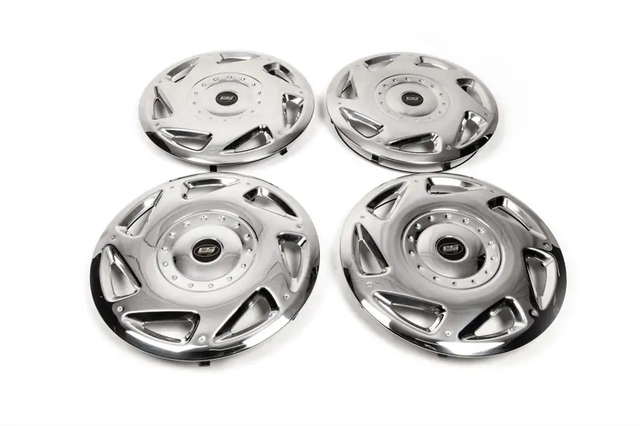 Fiat Scudo 2007-2015 Edelstahl Radkappen (4 Stk) Image