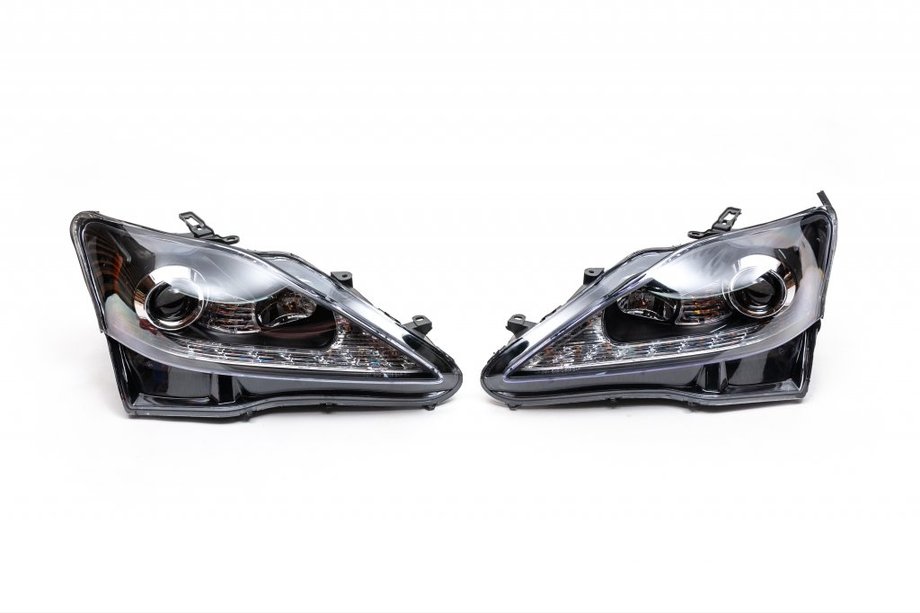 Lexus IS 2005-2013 Frontscheinwerfer OEM V1 Black (2 Stk) Image