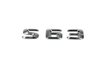 Mercedes S-сlass W222 2013-2022 Schriftzug S63 Foto 1