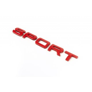 Schriftzug Sport (rot) Range Rover Sport 2005-2013 Foto 1