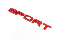Range Rover Sport 2005-2013 Schriftzug Sport (rot) Foto 1