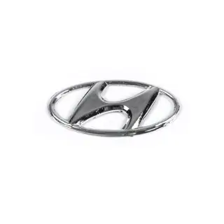 Emblem 86341 22300 (selbstklebend, 80 mm x 40 mm) Hyundai Elantra (HD) 2006-2011