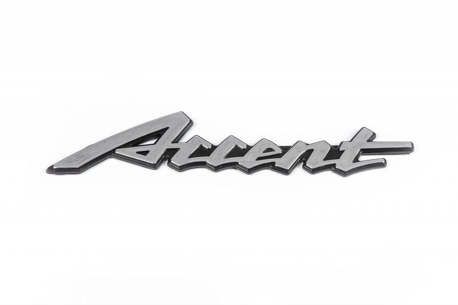 Hyundai Accent 2000-2006 Schriftzug Accent 16cm (Türkei) Image