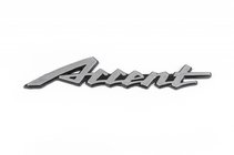 Hyundai Accent 2000-2006 Schriftzug Accent 16cm (Türkei) Foto 1