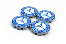 Mercedes GL class X164 2006-2012 Felgendeckel für Titan-Felgen 65 mm (4 Stück) Foto 1