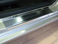 Hyundai I-10 2014-2017 Einstiegsleisten Natanika Premium (4 Stk, Edelstahl) Foto 1