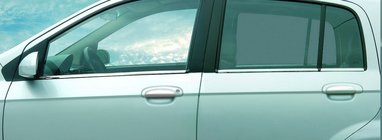 Hyundai Getz 2002- Fensterzierleisten Edelstahl außen (6-tlg.) Carmos - Türkischer Edelstahl Foto 5