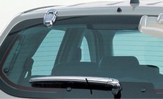 Hyundai Tucson JM 2004- Chrom Abdeckung für Heckscheibenwischer und Halter Foto 1