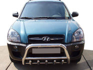 Hyundai Tucson JM 2004- Frontbügel WT003 (Edelstahl) 60 mm Foto 1
