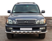 Lexus LX470 1998-2007 Frontschutzbügel ST015 (Edelstahl) Foto 1