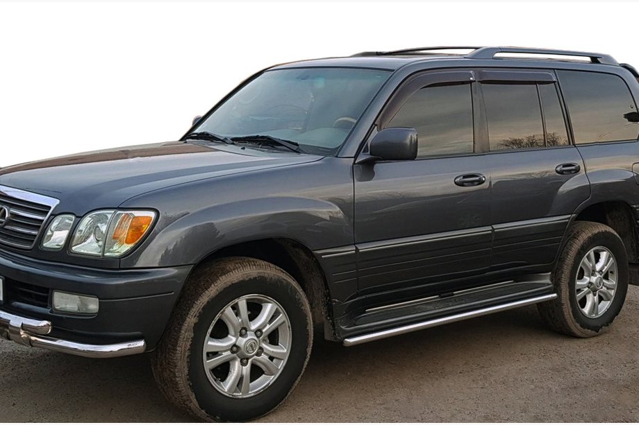 Lexus LX470 1998-2007 Seitenschutzrohre (2 Stk., Edelstahl) Image