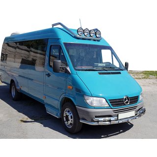 Frontschutzbügel ST015-2 (Edelstahl) Mercedes Sprinter W901/902/903/904/905 1995–2006 Foto 1