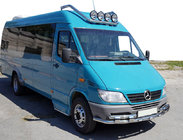 Mercedes Sprinter W901/902/903/904/905 1995–2006 Frontschutzbügel ST015-2 (Edelstahl) 1995-2000 Foto 1