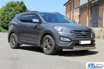 Hyundai Santa Fe 3 2012-2018 Frontbügel ST014 (Edelstahl) Foto 2