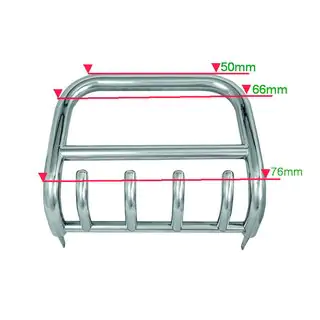 Frontbügel QT006 (Edelstahl) Kia Sorento I BL 2002-2009