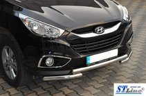 Hyundai IX-35 2010-2015 Frontbügel ST014-1 (Edelstahl) Foto 4