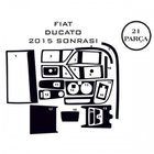 Fiat Ducato 2006-2025 Armaturenbrett Abdeckungen (2014+) Aluminium Foto 2