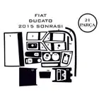 Fiat Ducato 2006-2025 Armaturenbrett Abdeckungen (2014+) Foto 2