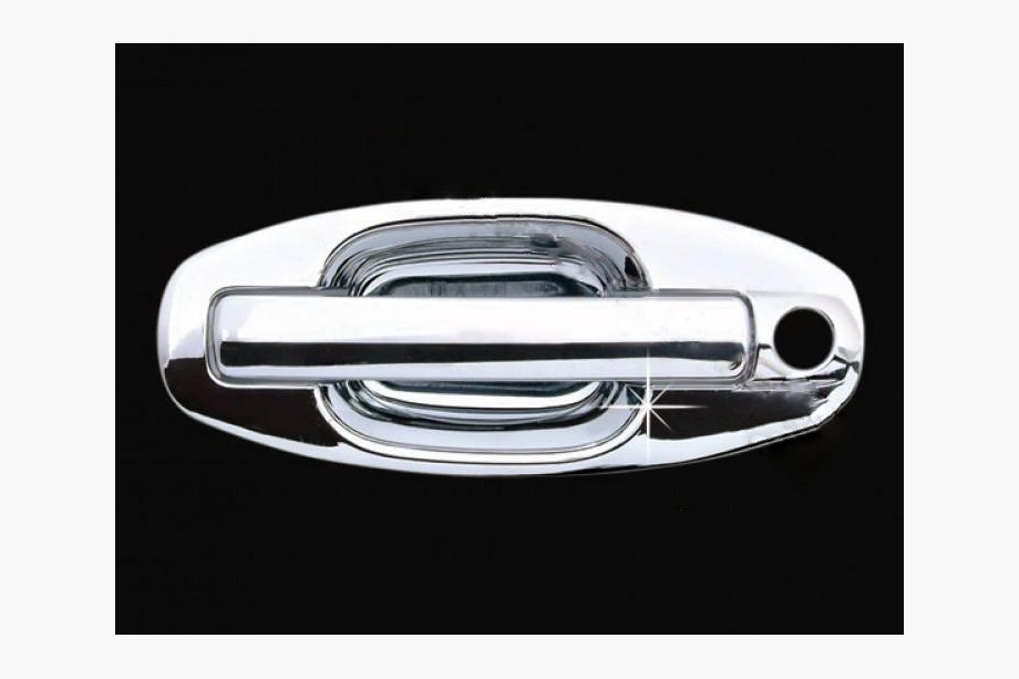 Hyundai Santa Fe 1 2000-2006 Chrom Unterlagen für Türgriffe (Kunststoff) Image