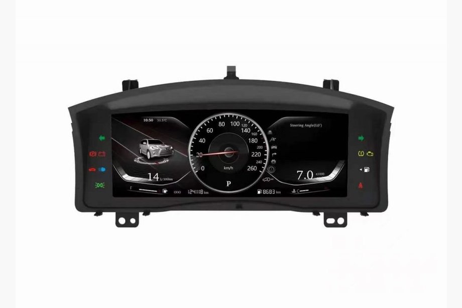 Lexus LX570/450d 2008-2022 Multimedia-Instrumententafel Image