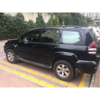 Dachreling Skyport Schwarz (2 Stk) Toyota Land Cruiser Prado 120 2002-2009 Foto 1