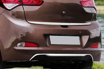 Hyundai I-20 2014-2020 Heckstoßstangen-Endschutz 2014-2018 Edelstahl Foto 1