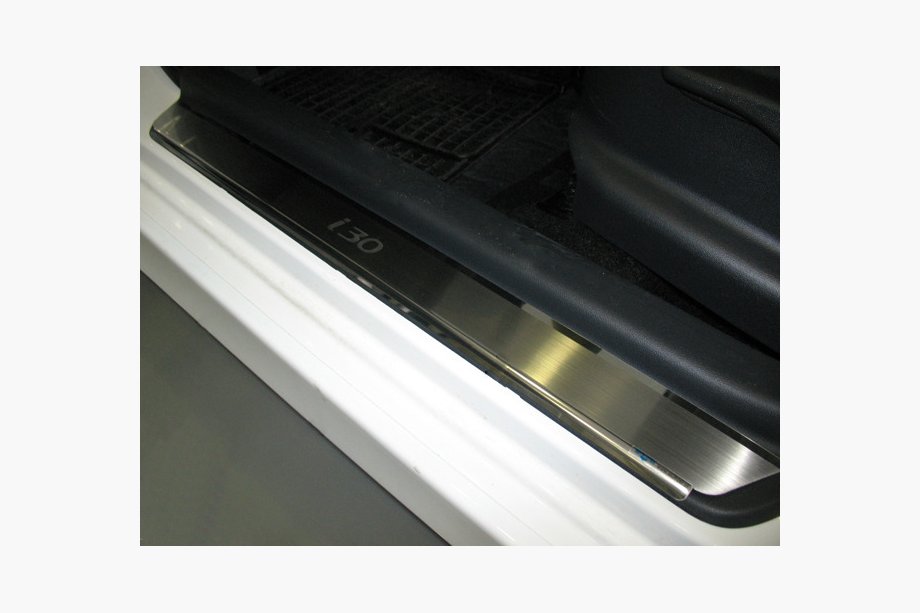 Hyundai I-30 2007-2011 Einstiegsleisten Abdeckungen Nataniko (4 Stk., Edelstahl) Image