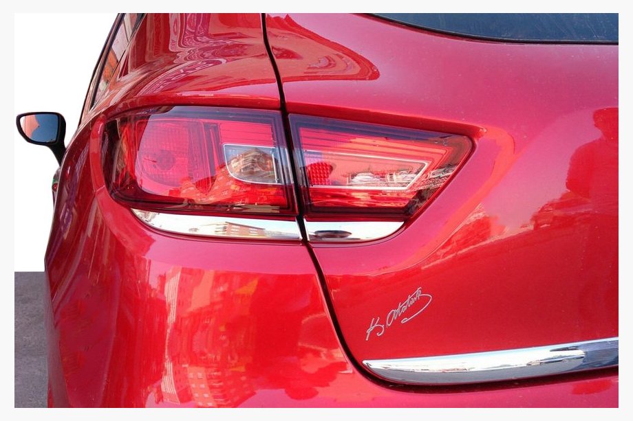 Renault Clio IV 2012-2019 Chrom Blenden für Rückleuchten (2 Stk, Edelstahl) Image