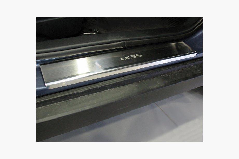 Hyundai IX-20 2010-2019 Einstiegsleisten Natanika Premium (4 Stk, Edelstahl) Image