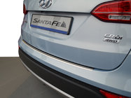 Hyundai Santa Fe 3 2012-2018 Heckstoßstangenschutz mit Kante Nataniko (Edelstahl) Grand Santa Fe, 2012-2016 Foto 1