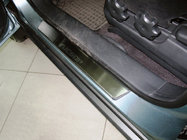 Hyundai Tucson JM 2004- Einstiegsleisten Abdeckungen Nataniko (4 Stk., Edelstahl) Foto 1