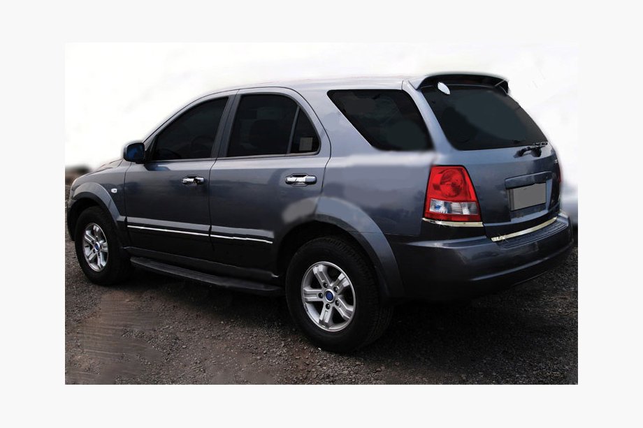 Kia Sorento I BL 2002-2009 Untere Chrom Blenden für Rückleuchten (2 Stk., Edelstahl) Foto 1