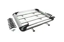 Renault Trafic 2001–2015 Dachträger mit Querträgern und Netz (125cm x 200cm) Foto 1