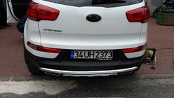 Kia Sportage 2010-2015 Heckschürze Niken V1 (Kunststoff) Foto 2